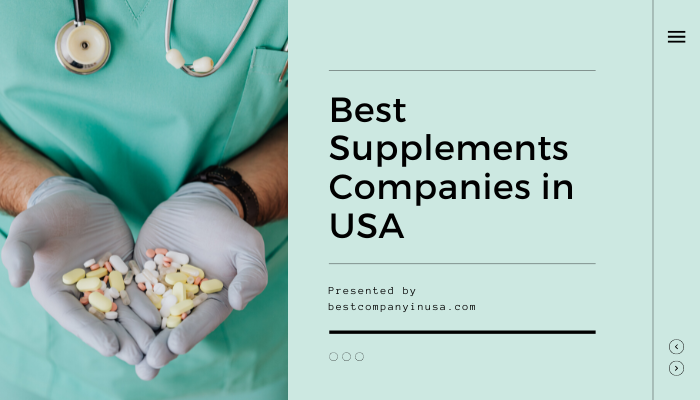 Best Supplements Companies in USA