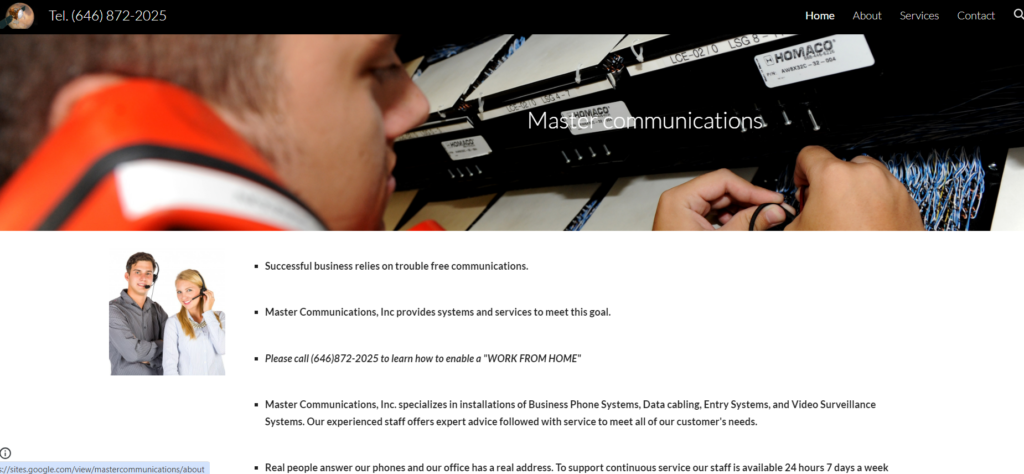 Master USA Communications, Inc